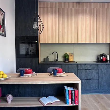 Lägenhet Heart Of Lodz, Manufaktura,