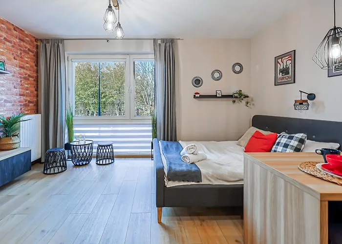 Heart Of Lodz, Manufaktura, Lägenhet *